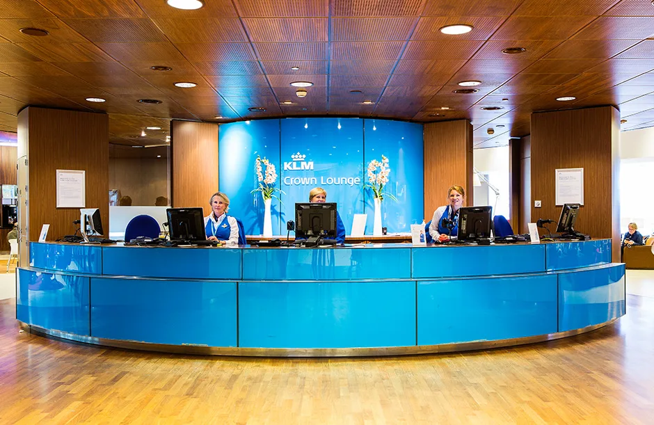 KLM Crown Lounge Groot Entree Kopie